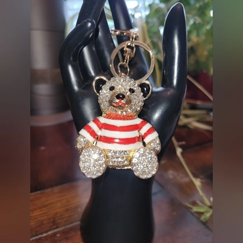 Bag Charm of male Bear - Picture 3 of 4